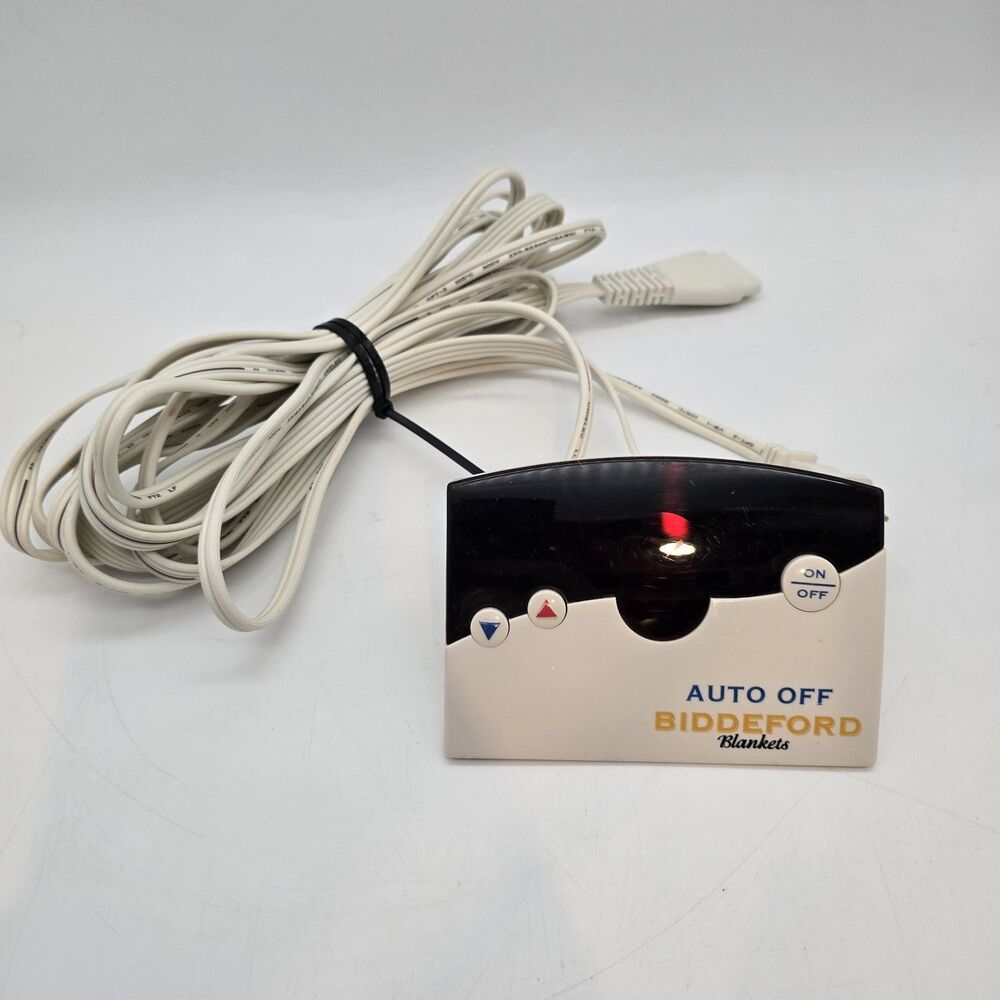 Sealy Cannon Biddeford TC12B0-D Electric Blanket Controller 4-Prong Great